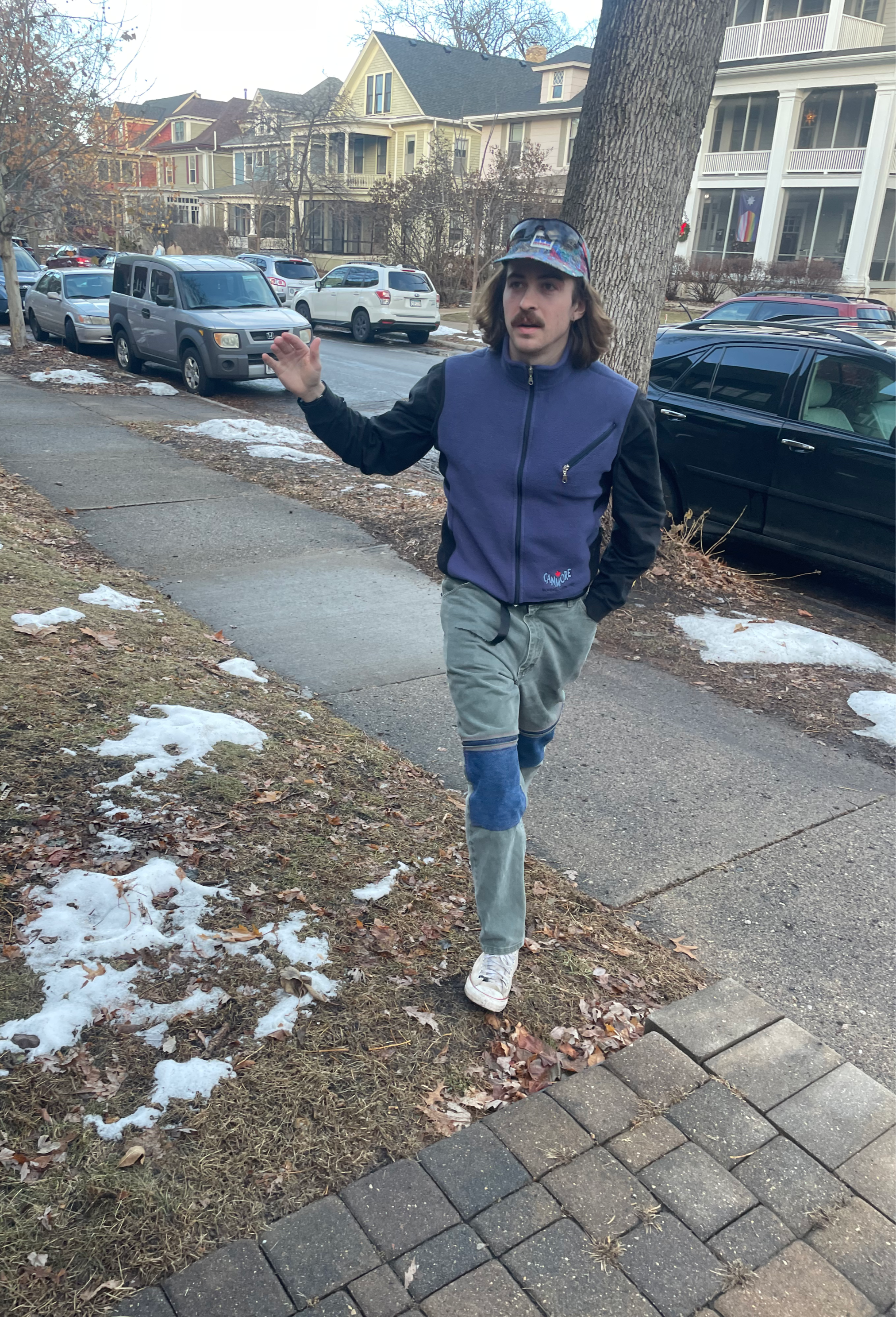 High Fashion Liners worn outdoors