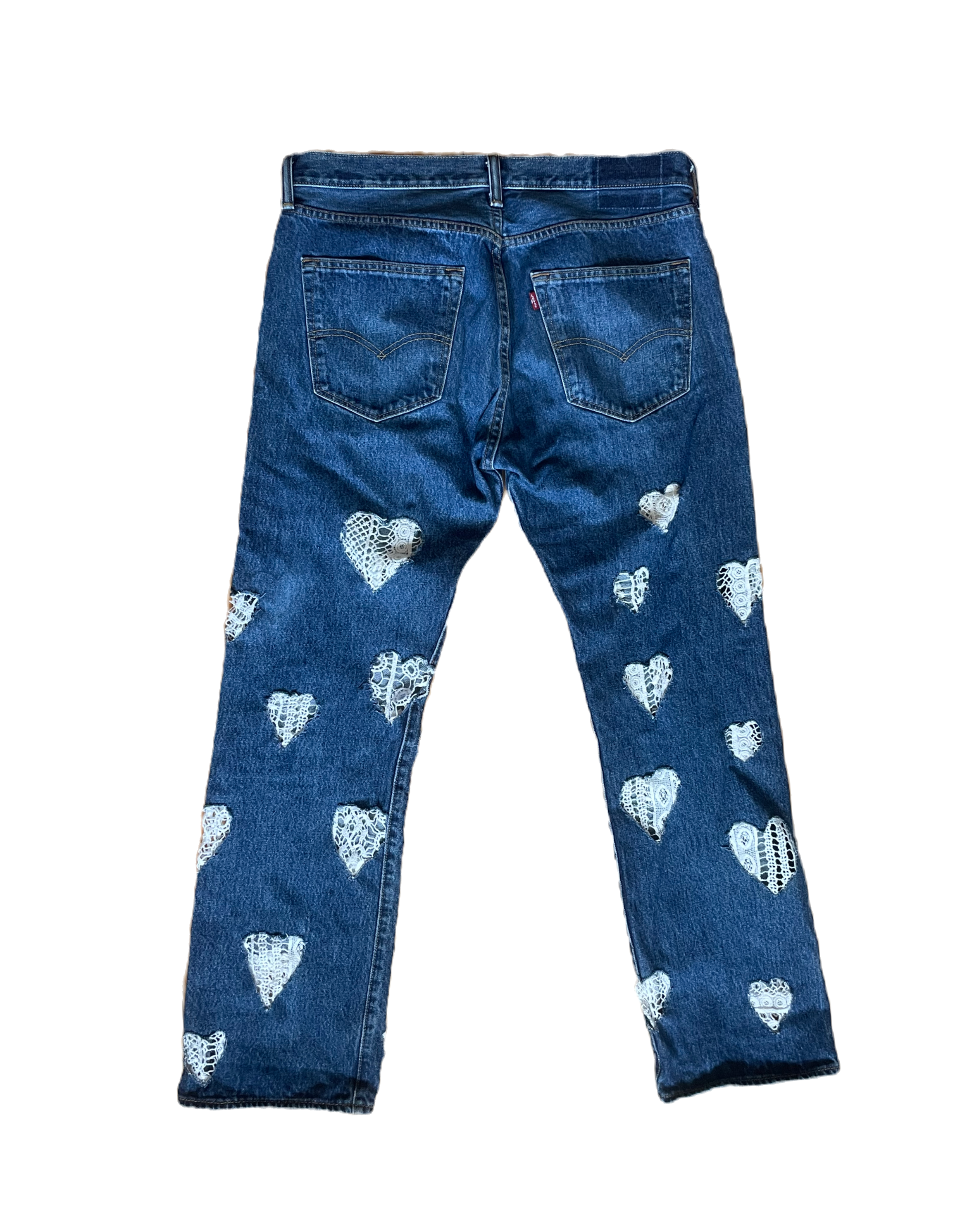 Back view of Je Suis Bleu