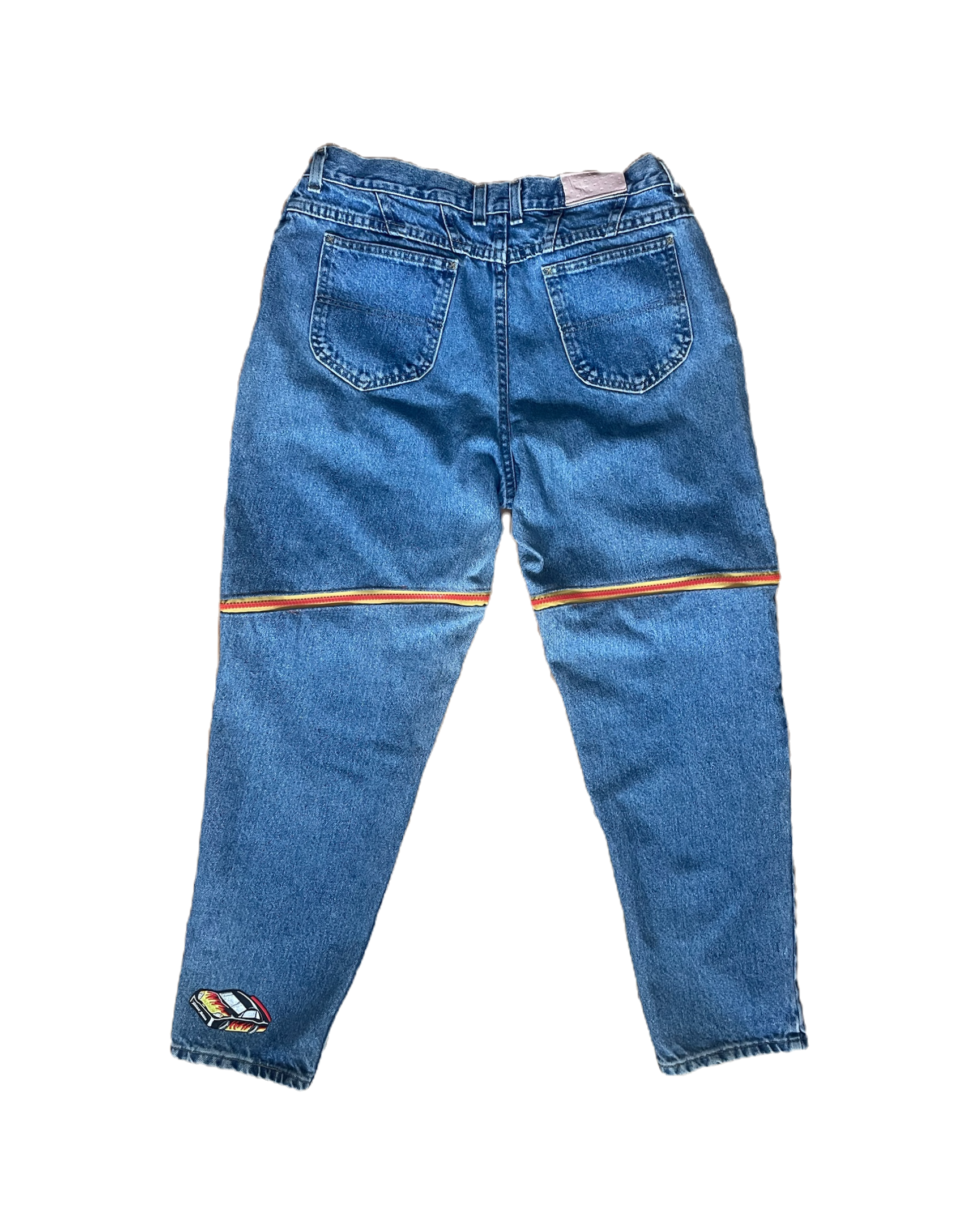 Back view of Racers